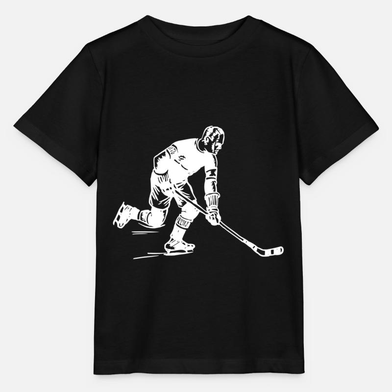 hockey - T-shirt bio MINI CREATOR Stanley/Stella Enfant - noir