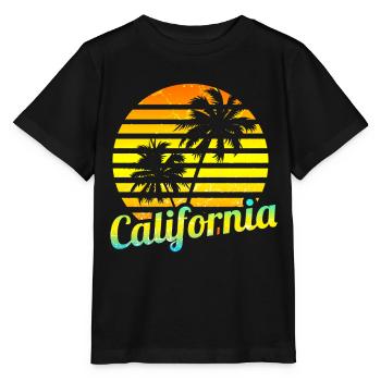 Californie - T-shirt bio MINI CREATOR Stanley/Stella Enfant - noir - Devant - Mikhail (115cm)