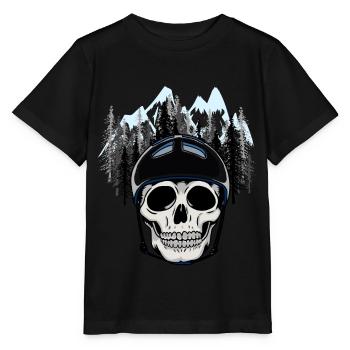 Mountaineering Mountains Mountains Sports Sports Nature Alps - Stanley/Stella MINI CREATOR Kids’ T-Shirt - black - Front - Mikhail (115cm)