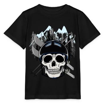Ski Montagne Sport Sports d’hiver Sports de montagne Noël - T-shirt bio MINI CREATOR Stanley/Stella Enfant - noir - Devant - Mikhail (115cm)