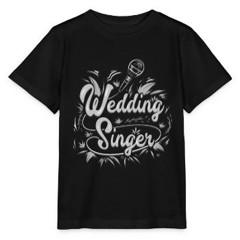 Wedding singer - Stanley/Stella MINI CREATOR Kids’ T-Shirt - black - Front - Mikhail (115cm)