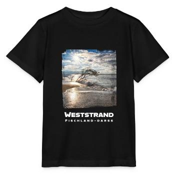 Baltic Sea Holiday Weststrand Prerow Fischland Darss - Stanley/Stella MINI CREATOR Kids’ T-Shirt - black - Front - Mikhail (115cm)