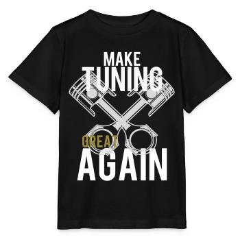 réglage - T-shirt bio MINI CREATOR Stanley/Stella Enfant - noir - Devant - Mikhail (115cm)