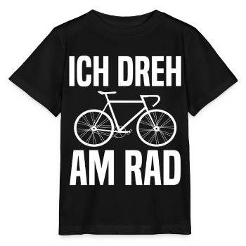 Fahrrad Radsport Radrennen Fahrradtour Rennrad - Stanley/Stella Kinder T-Shirt MINI CREATOR  - Schwarz - Vorne - Mikhail (115cm)