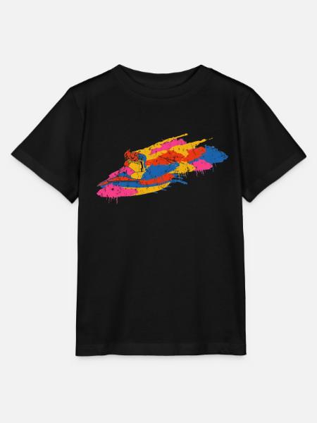 Jetski Sport - Stanley/Stella Kinder T-Shirt MINI CREATOR  - Schwarz