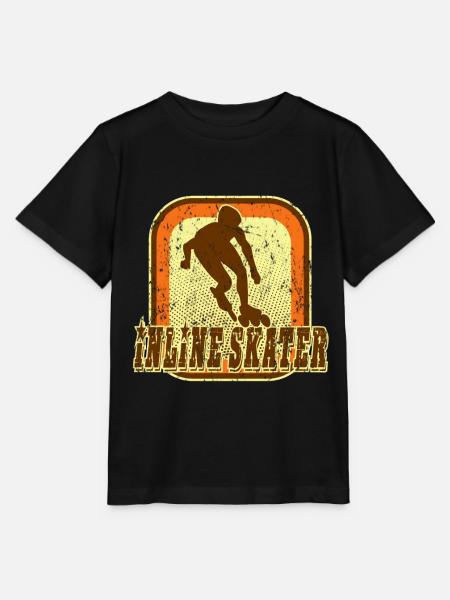 Inlineskater - Stanley/Stella Kinder T-Shirt MINI CREATOR - Schwarz