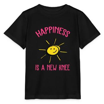 New Knee Bionic Recovery Happy - Stanley/Stella MINI CREATOR Kids’ T-Shirt - black - Front - Mikhail (115cm)