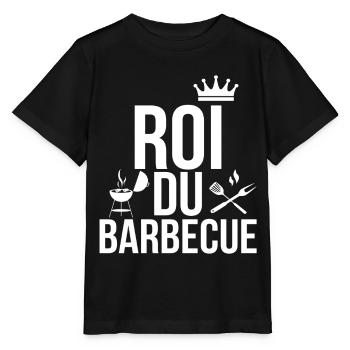 Barbecues Grillmeister Garden Party Grillparty Garden - T-shirt bio MINI CREATOR Stanley/Stella Enfant - noir - Devant - Mikhail (115cm)