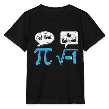 Mathematik Mathe Mathematiker Experiment geschenk - Stanley/Stella Kinder T-Shirt MINI CREATOR  - Schwarz - Vorne - Mikhail (115cm)
