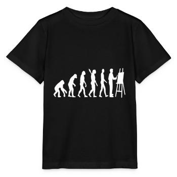 Paint Gift Draw Artist Art - Stanley/Stella MINI CREATOR Kids’ T-Shirt - black - Front - Mikhail (115cm)
