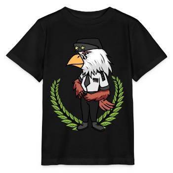 Piloten Pilot Fliegen Flugzeug Kapitän Vogel Flug - Stanley/Stella Kinder T-Shirt MINI CREATOR  - Schwarz - Vorne - Mikhail (115cm)