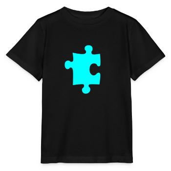 Puzzle - Stanley/Stella MINI CREATOR Kids’ T-Shirt - black - Front - Mikhail (115cm)