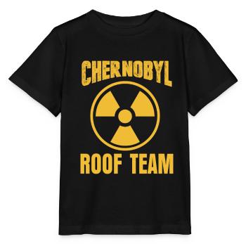 Chernobyl Radioaktiv - Stanley/Stella Kinder T-Shirt MINI CREATOR  - Schwarz - Vorne - Mikhail (115cm)