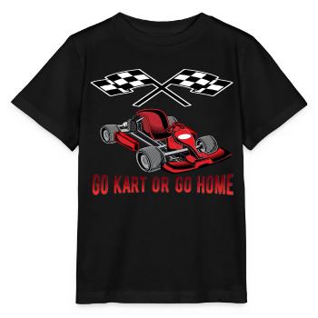 Go Kart Go Kart Go Kart Go Go Karting Kart Driving - Stanley/Stella MINI CREATOR Kids’ T-Shirt - black - Front - Mikhail (115cm)