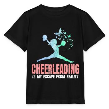 cheerleading - T-shirt bio MINI CREATOR Stanley/Stella Enfant - noir - Devant - Mikhail (115cm)