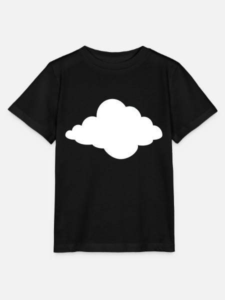 Nuages ciel cadeau - T-shirt bio MINI CREATOR Stanley/Stella Enfant - noir
