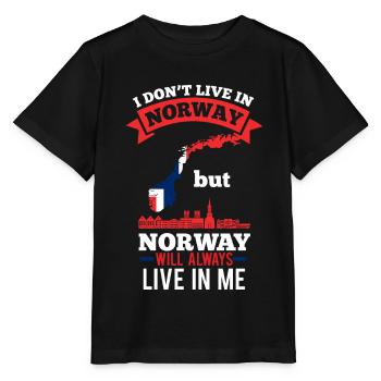 Royaume de Norvège - T-shirt bio MINI CREATOR Stanley/Stella Enfant - noir - Devant - Mikhail (115cm)