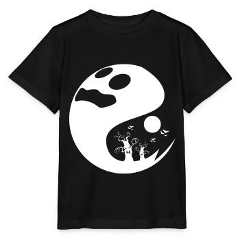 Halloween costume esprits leçon de fantômes - T-shirt bio MINI CREATOR Stanley/Stella Enfant - noir - Devant - Mikhail (115cm)