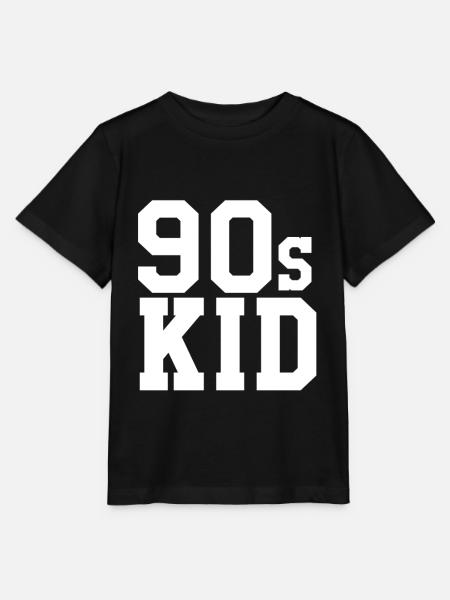 90er Party - Stanley/Stella Kinder T-Shirt MINI CREATOR - Schwarz