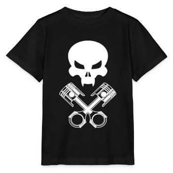 Motorsport - Stanley/Stella Kinder T-Shirt MINI CREATOR  - Schwarz - Vorne - Mikhail (115cm)