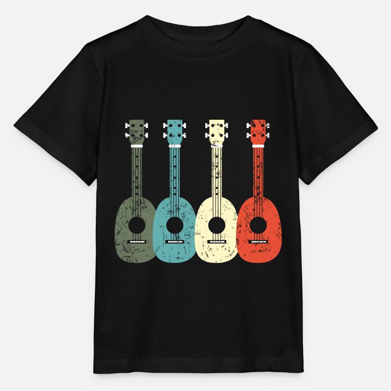UKULELE - Stanley/Stella Kinder T-Shirt MINI CREATOR - Schwarz