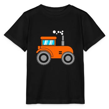 Kids Tractor Tractor Kids - Stanley/Stella MINI CREATOR Kids’ T-Shirt - black - Front - Mikhail (115cm)