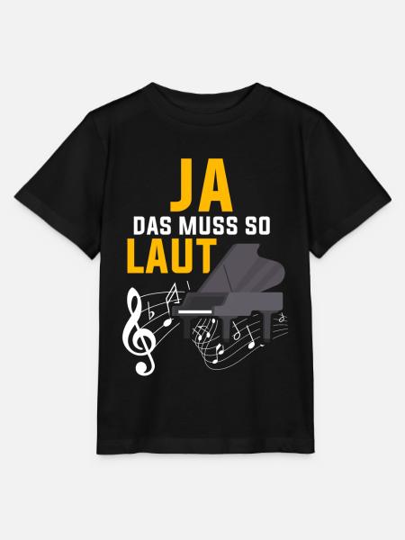 Klavier Musik - Stanley/Stella Kinder T-Shirt MINI CREATOR - Schwarz