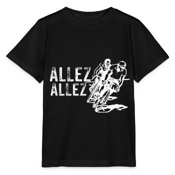 Radsport - Stanley/Stella Kinder T-Shirt MINI CREATOR  - Schwarz - Vorne - Mikhail (115cm)