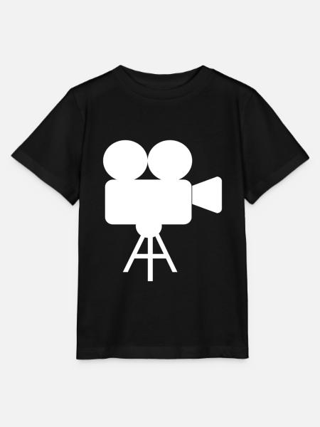 Kamera - Stanley/Stella Kinder T-Shirt MINI CREATOR  - Schwarz