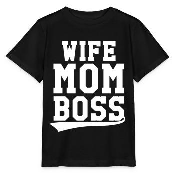Meilleure maman - T-shirt bio MINI CREATOR Stanley/Stella Enfant - noir - Devant - Mikhail (115cm)