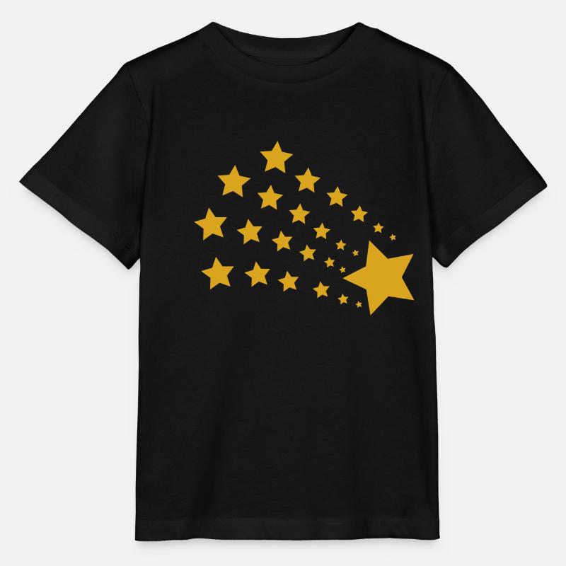 Stern Sterne - Stanley/Stella Kinder T-Shirt MINI CREATOR  - Schwarz