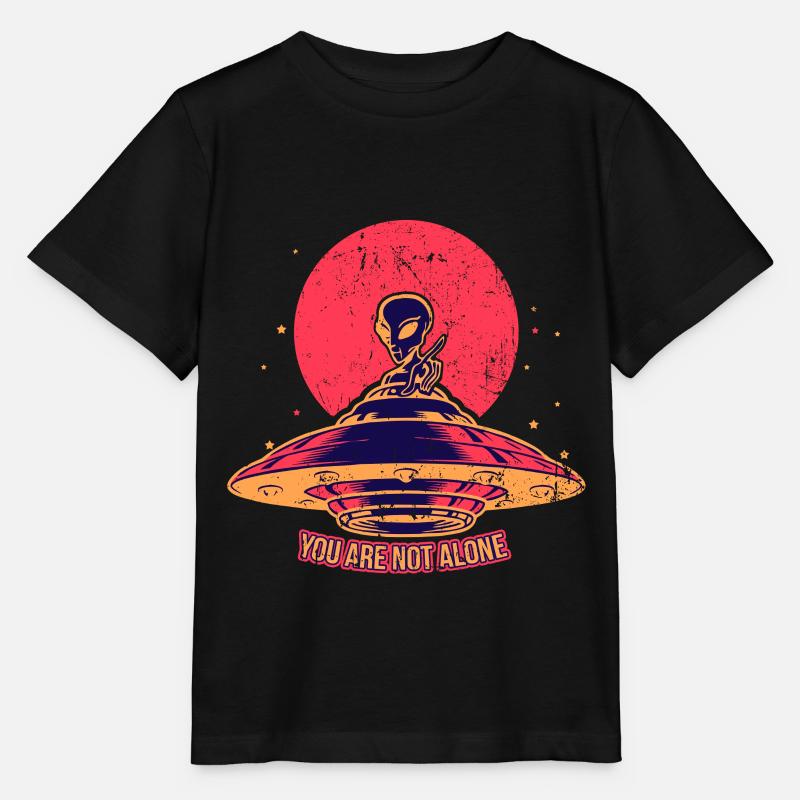 Alien Spruch Lustig Alienfan Vintage Aliens - Stanley/Stella Kinder T-Shirt MINI CREATOR  - Schwarz