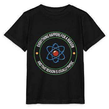 Science physique Science Science cadeau - T-shirt bio MINI CREATOR Stanley/Stella Enfant - noir - Devant - Mikhail (115cm)