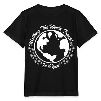 Geschenk für den 10. Hochzeitstag - Stanley/Stella Kinder T-Shirt MINI CREATOR  - Schwarz - Vorne - Mikhail (115cm)