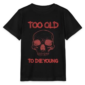 Trop Vieux Pour Jeune À Mourir - T-shirt bio MINI CREATOR Stanley/Stella Enfant - noir - Devant - Mikhail (115cm)