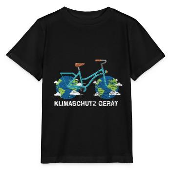 Environmental Protection Fridays for Future - Stanley/Stella MINI CREATOR Kids’ T-Shirt - black - Front - Mikhail (115cm)