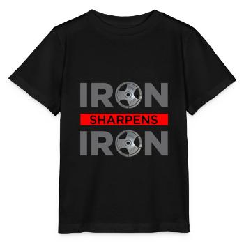 Le christianisme cadeau - T-shirt bio MINI CREATOR Stanley/Stella Enfant - noir - Devant - Mikhail (115cm)