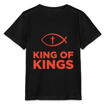 Le christianisme cadeau - T-shirt bio MINI CREATOR Stanley/Stella Enfant - noir - Devant - Mikhail (115cm)