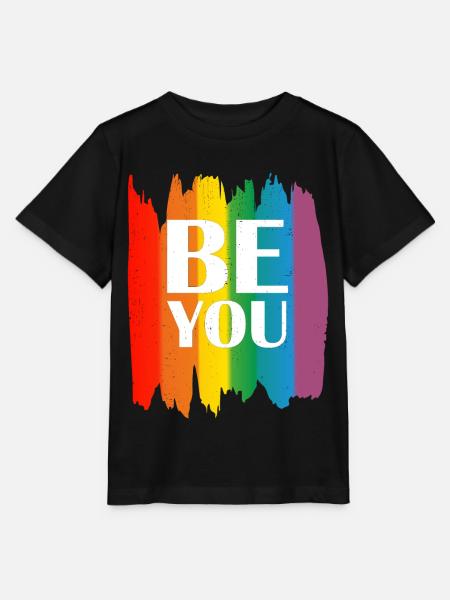 Gay Pride Geschenk - Stanley/Stella Kinder T-Shirt MINI CREATOR - Schwarz