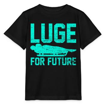 Luge de course - T-shirt bio MINI CREATOR Stanley/Stella Enfant - noir - Devant - Mikhail (115cm)