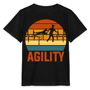 Agility heartbeat - Stanley/Stella MINI CREATOR Kids’ T-Shirt - black - Front - Mikhail (115cm)