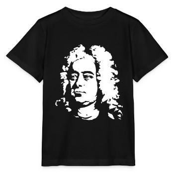 Georg friedrich Haendel Portrait - Stanley/Stella Kinder T-Shirt MINI CREATOR  - Schwarz - Vorne - Mikhail (115cm)