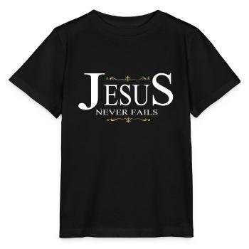 Cadeau du christianisme - T-shirt bio MINI CREATOR Stanley/Stella Enfant - noir - Devant - Mikhail (115cm)