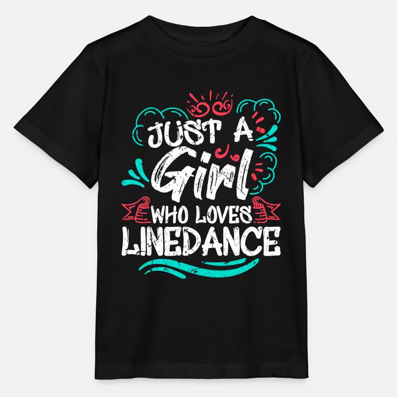 Linedance Geschenk - Stanley/Stella Kinder T-Shirt MINI CREATOR  - Schwarz