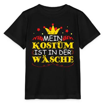 Fasching - Stanley/Stella Kinder T-Shirt MINI CREATOR  - Schwarz - Vorne - Mikhail (115cm)