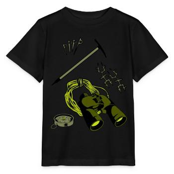 Klimmer bergbeklimmen bergbeklimmen - Stanley/Stella Kinder-T-shirt MINI CREATOR  - zwart - Voor - Mikhail (115cm)