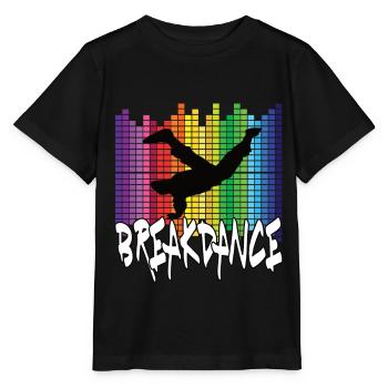 Breakdance - Stanley/Stella MINI CREATOR Kids’ T-Shirt - black - Front - Mikhail (115cm)