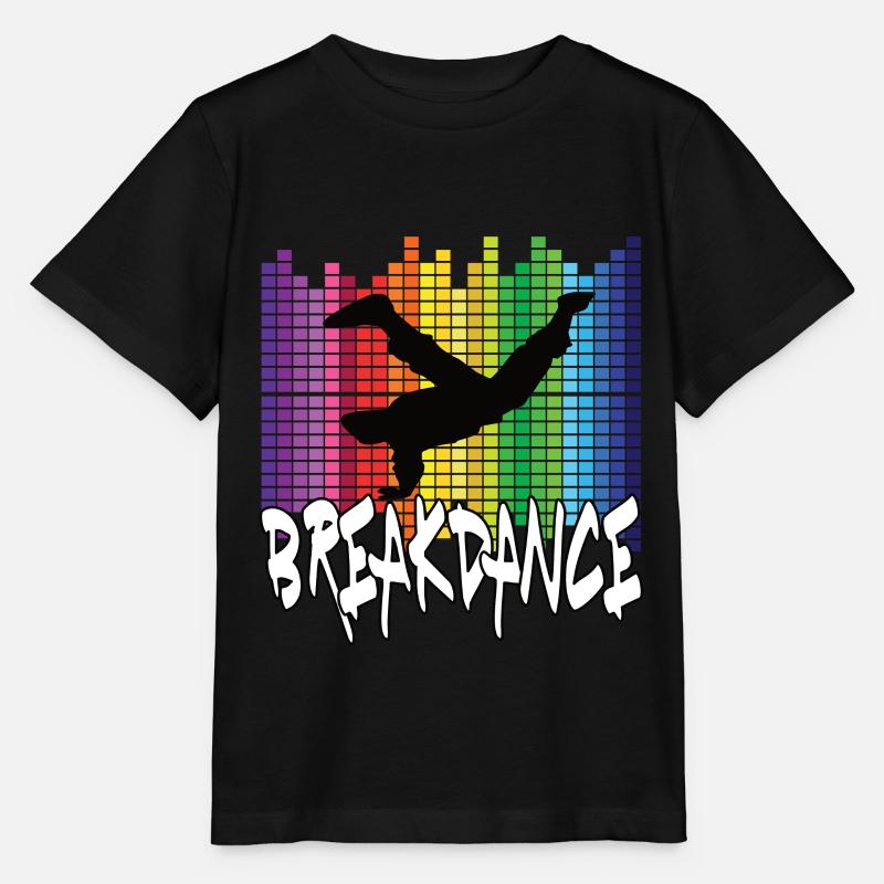 Breakdance - Stanley/Stella Kinder T-Shirt MINI CREATOR  - Schwarz