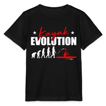 Kayak Evolution Kayak Kayak Développement Kayaker Kayak Kayak - T-shirt bio MINI CREATOR Stanley/Stella Enfant - noir - Devant - Mikhail (115cm)