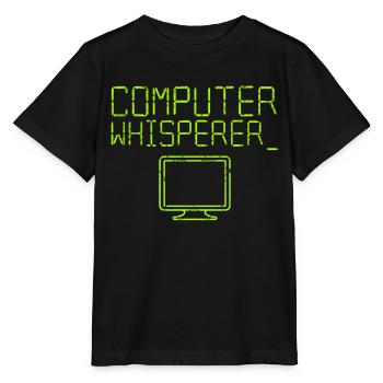 Informatik Computer Programmierer Informatiker - Stanley/Stella Kinder T-Shirt MINI CREATOR  - Schwarz - Vorne - Mikhail (115cm)